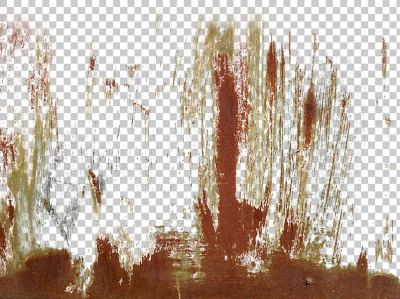 Ржавчина текстура прозрачная