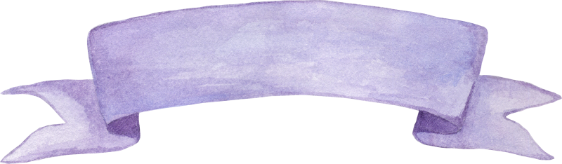 Лента для надписи сиреневая