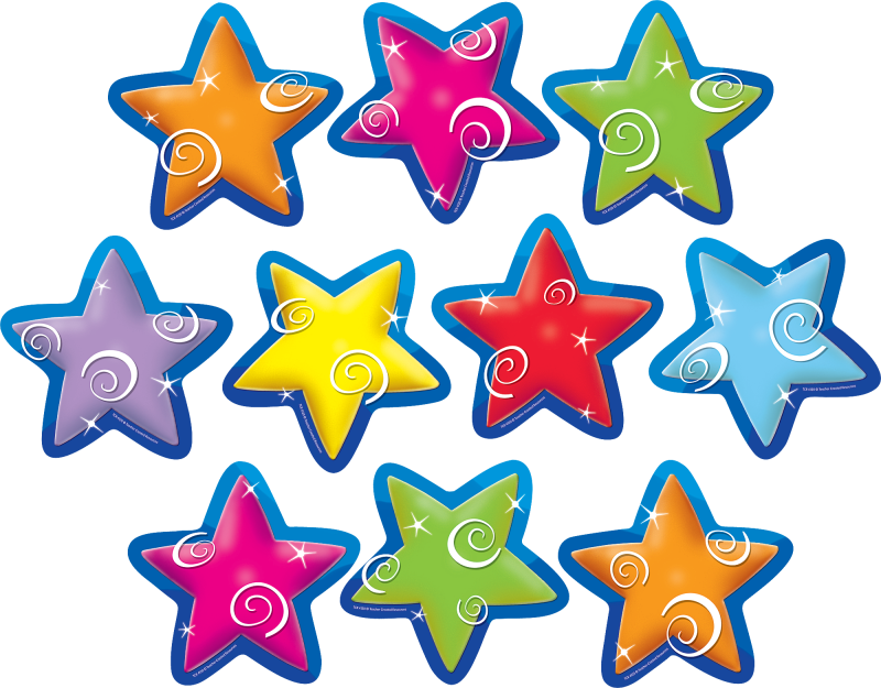 Звёздочки картинки для детей цветные
