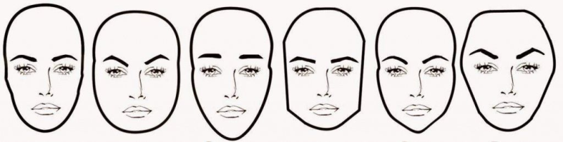Эскизы для рисования бровей