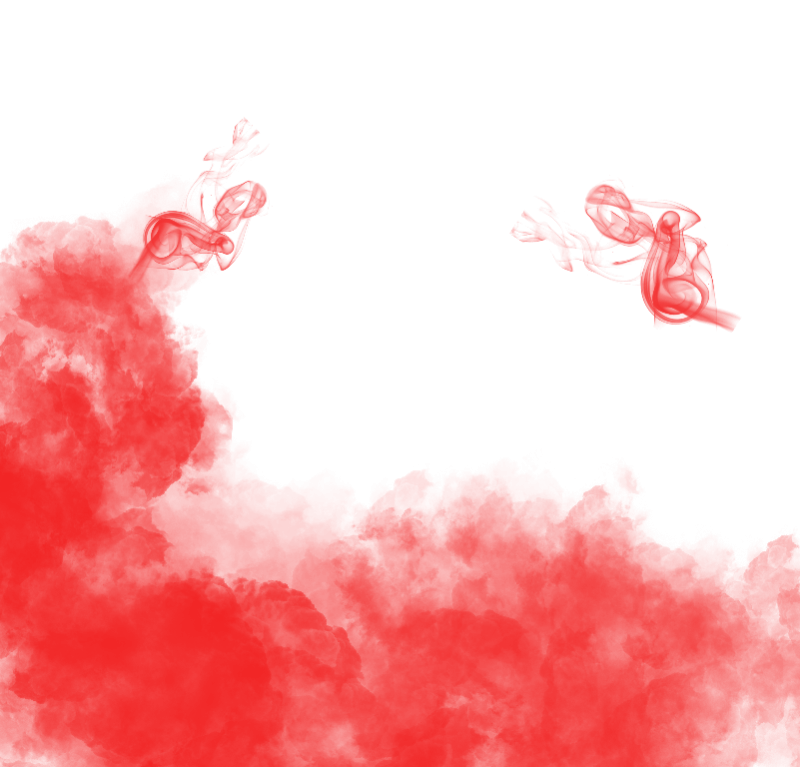 Красный дым для фотошопа