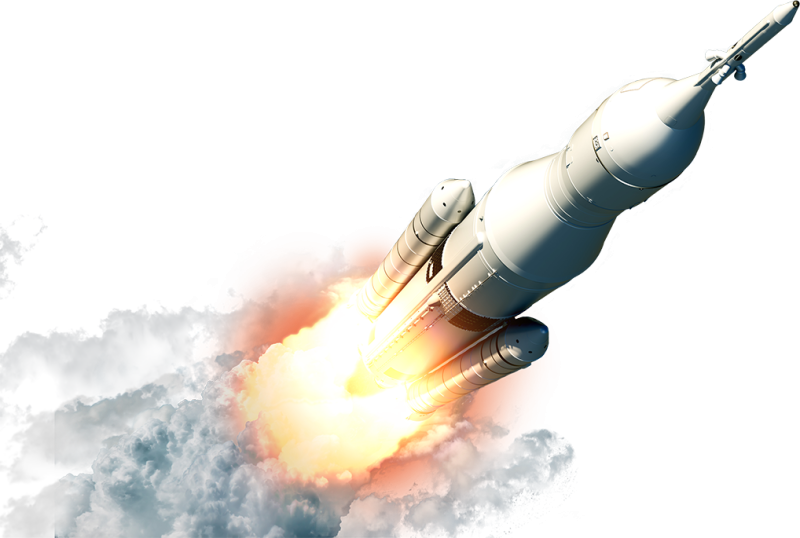 Ракета без фона