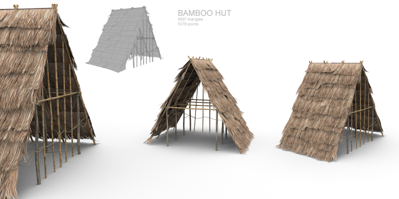 Дом из палок