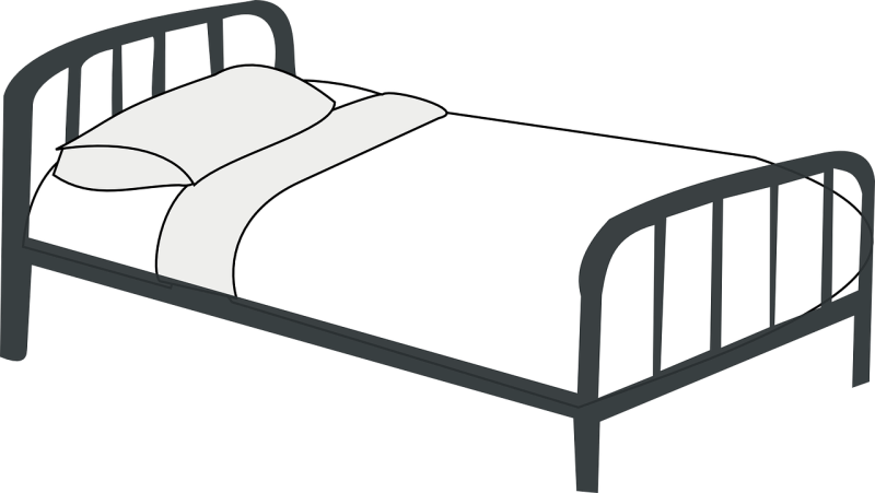 Нарисовать кровать