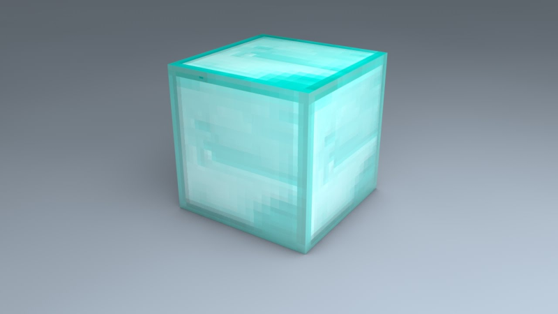 Minecraft алмазный блок