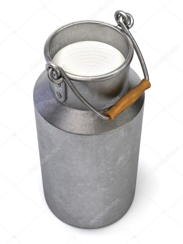 Бидон с молоком