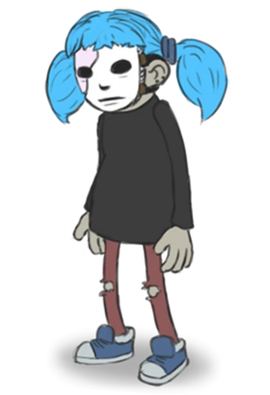 Салли Фишер Sally face