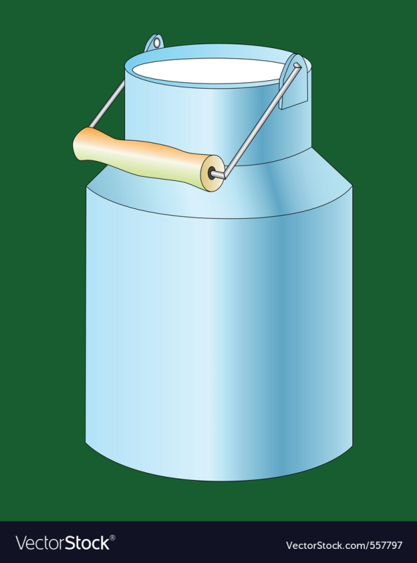 Бидон с молоком