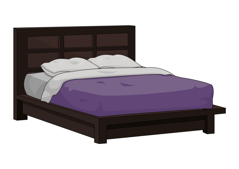 Нарисовать кровать