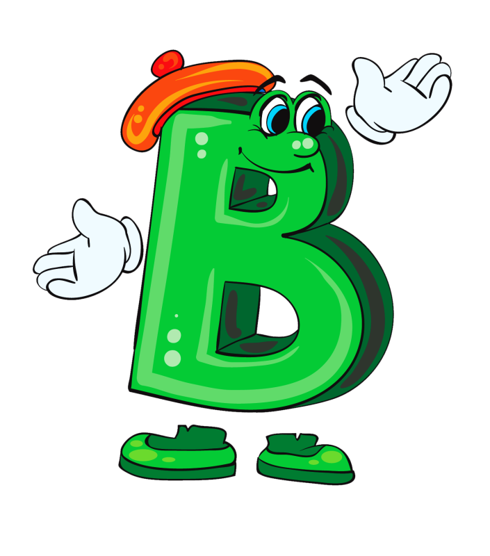 Смешные буквы для детей