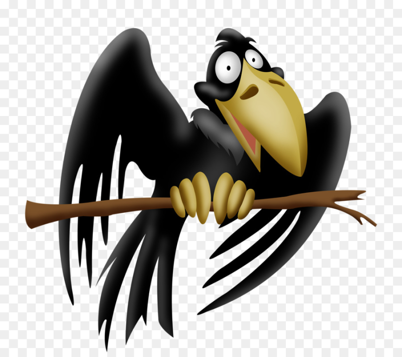 Ворона СИЗ мультика