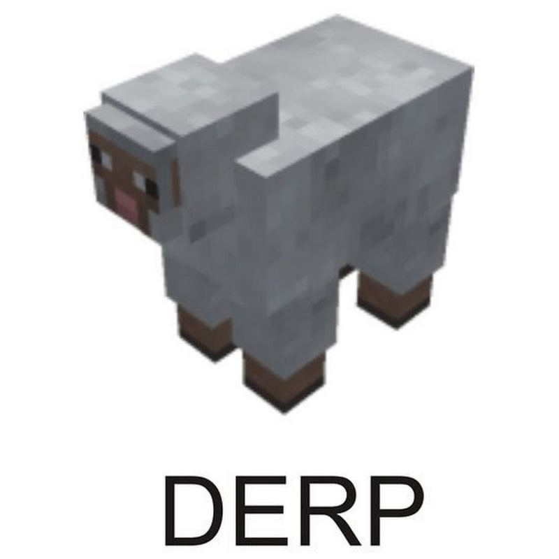 Овца из МАЙНКРАФТА без фона