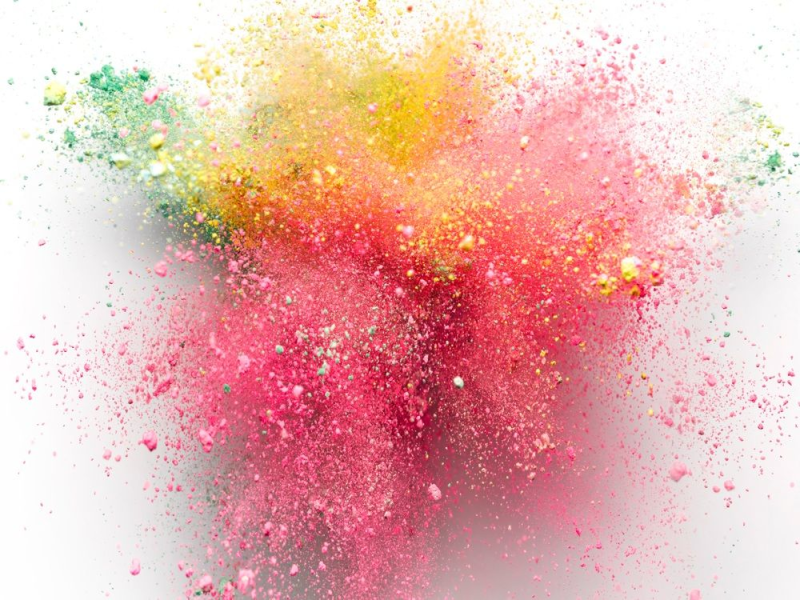 Цветные брызги
