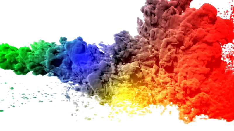 Цветные краски