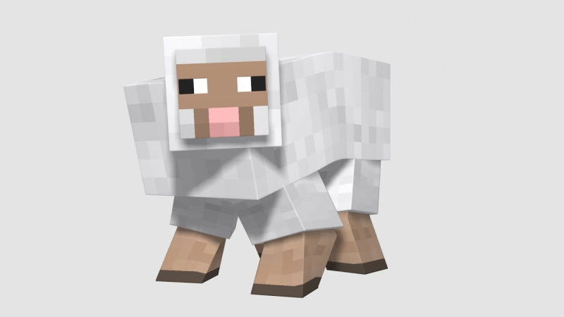 Овечка из МАЙНКРАФТА