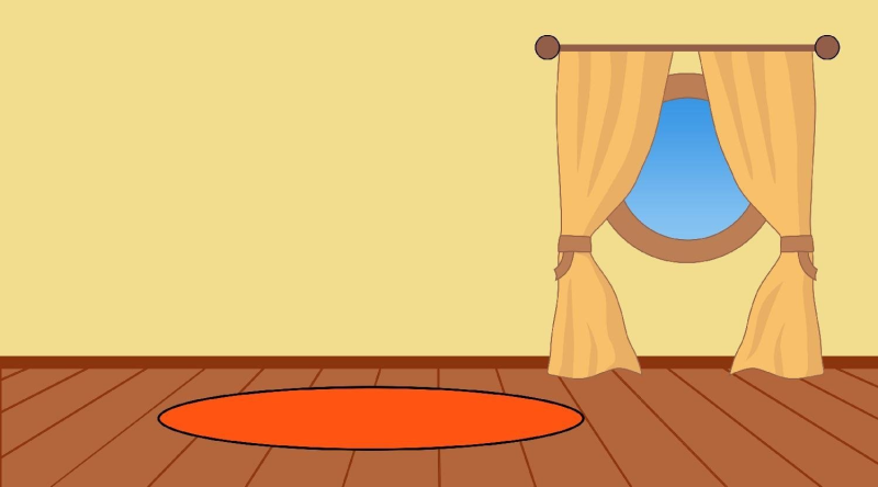 Фон комнаты мультяшный