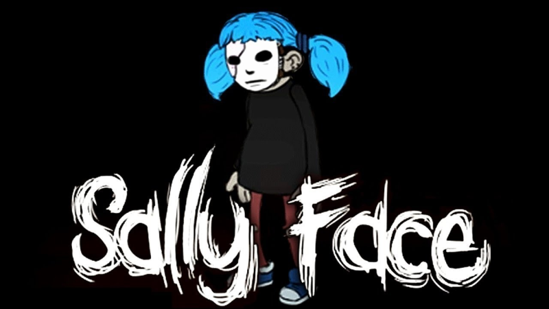 Sally face надпись