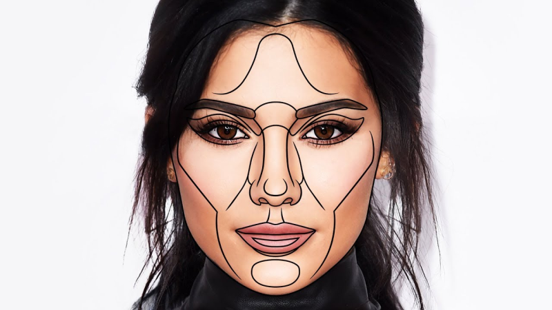 Анджелина Джоли золотое сечение