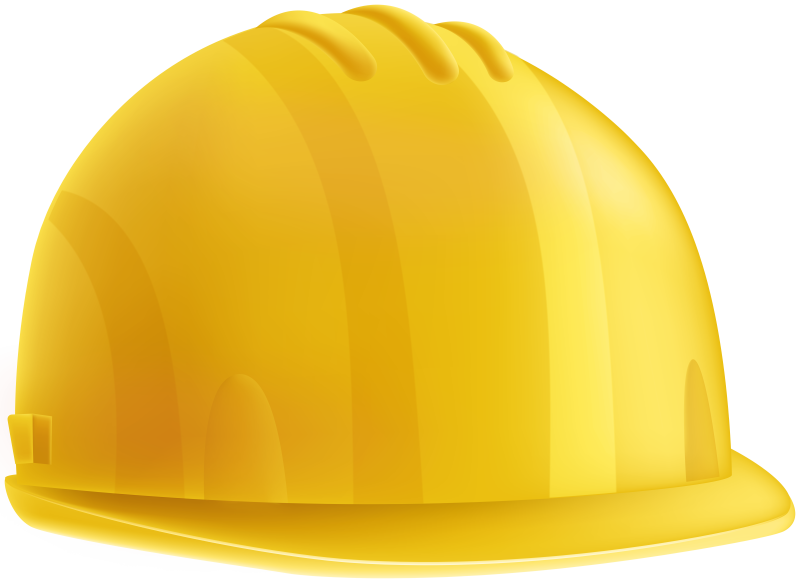 Строительная каска без фона