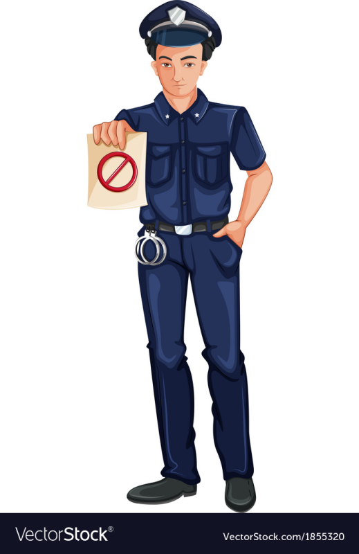 Форма полицейского мультяшная