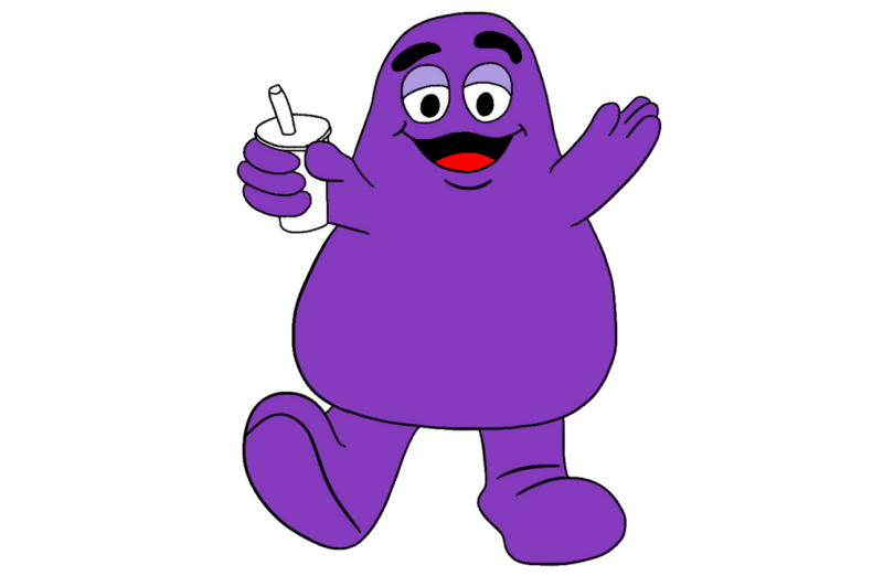 Гримас фиолетовый