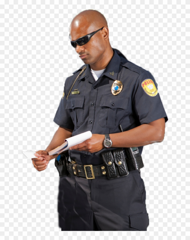 Полицейский без фона