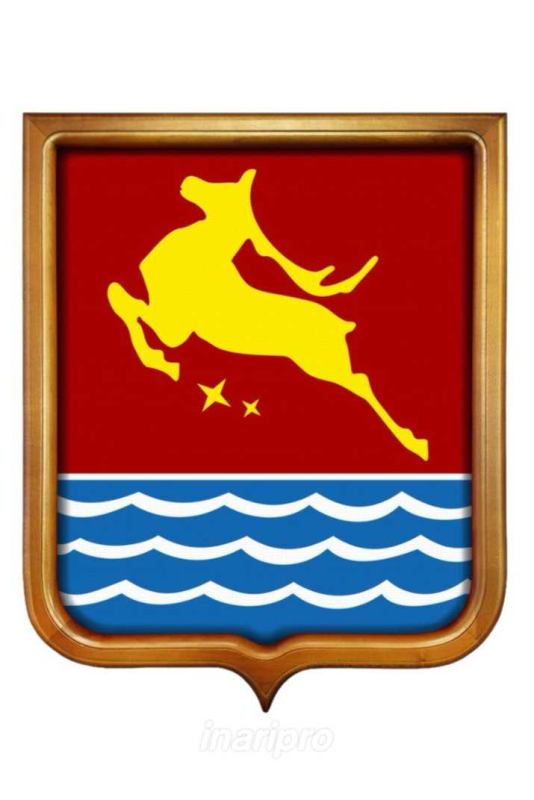 Герб Магадана вектор