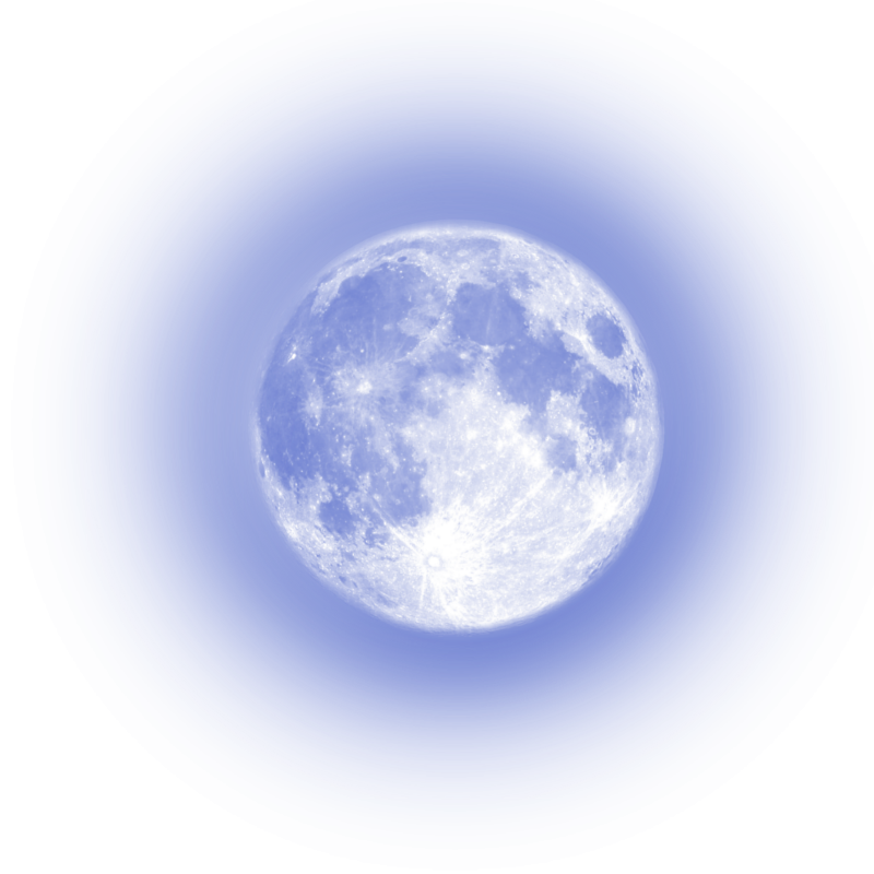Луна без фона