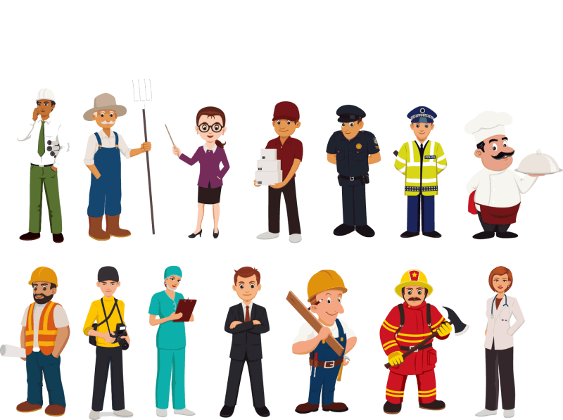 Люди разных профессий