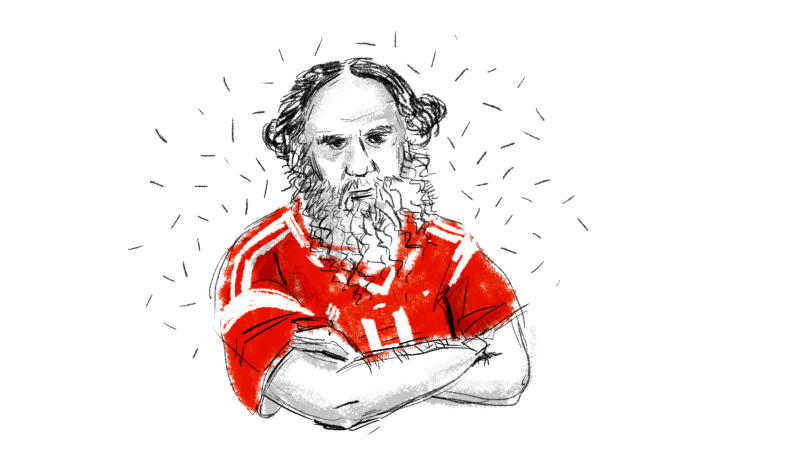 Толстой портрет