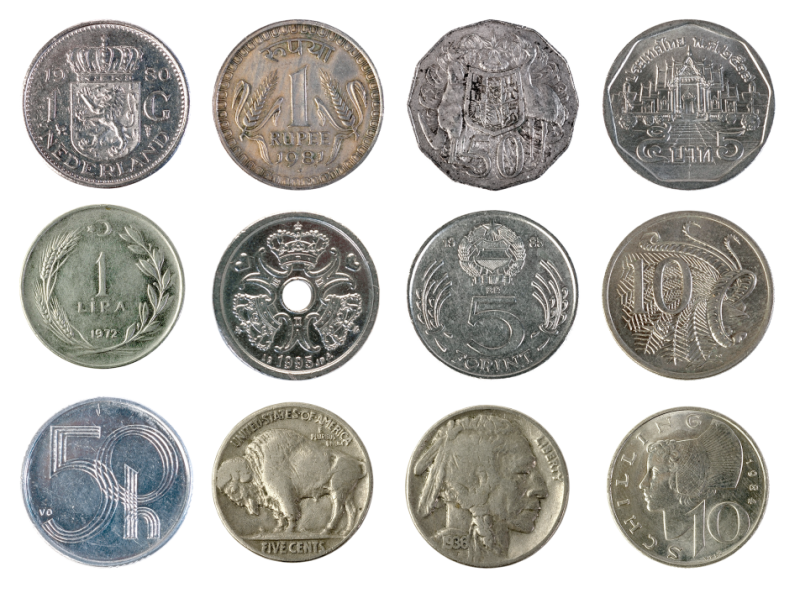 Деньги старинные монеты