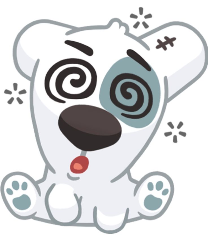 Спотти собачка Стикеры