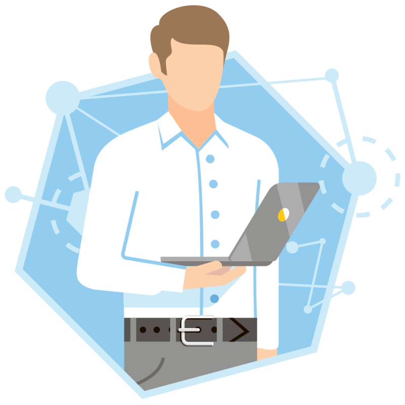 Индивидуальный предприниматель без фона