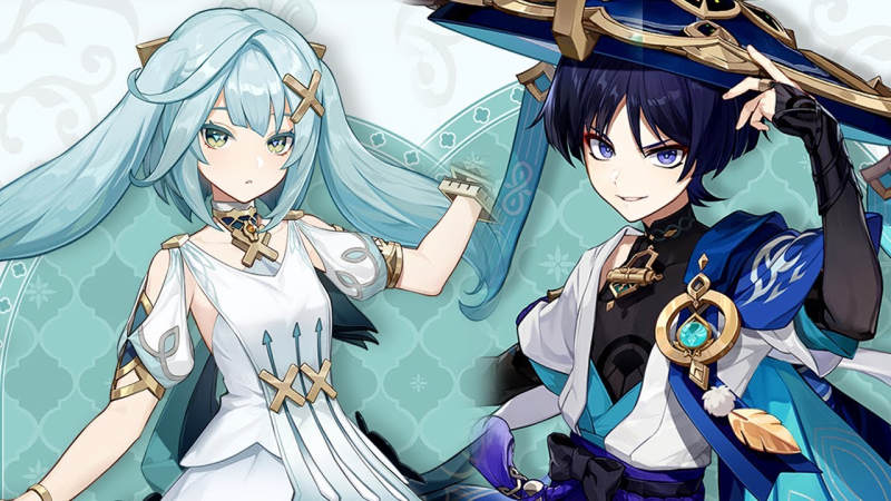 Странник Скарамучча Геншин Импакт