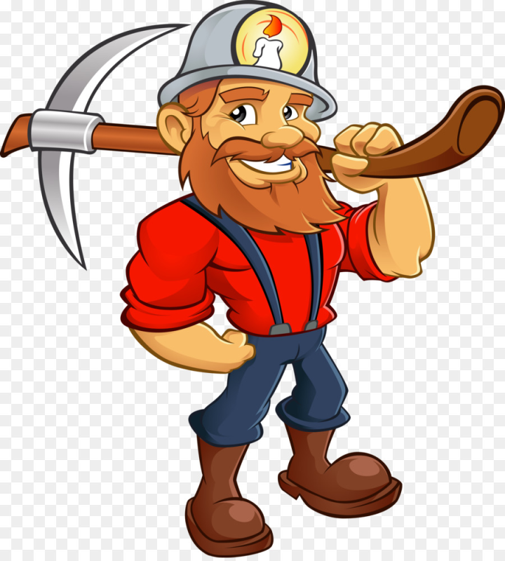 Шахтер рисовать