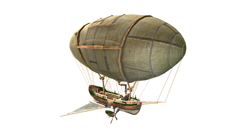 Древний дирижабль