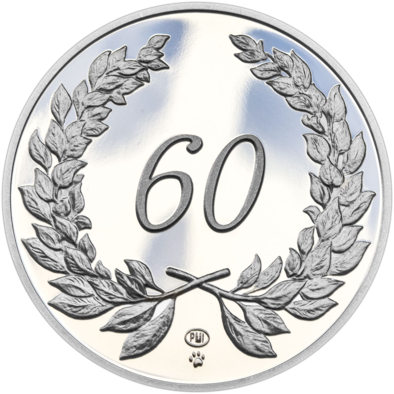 60 Лет медаль макет