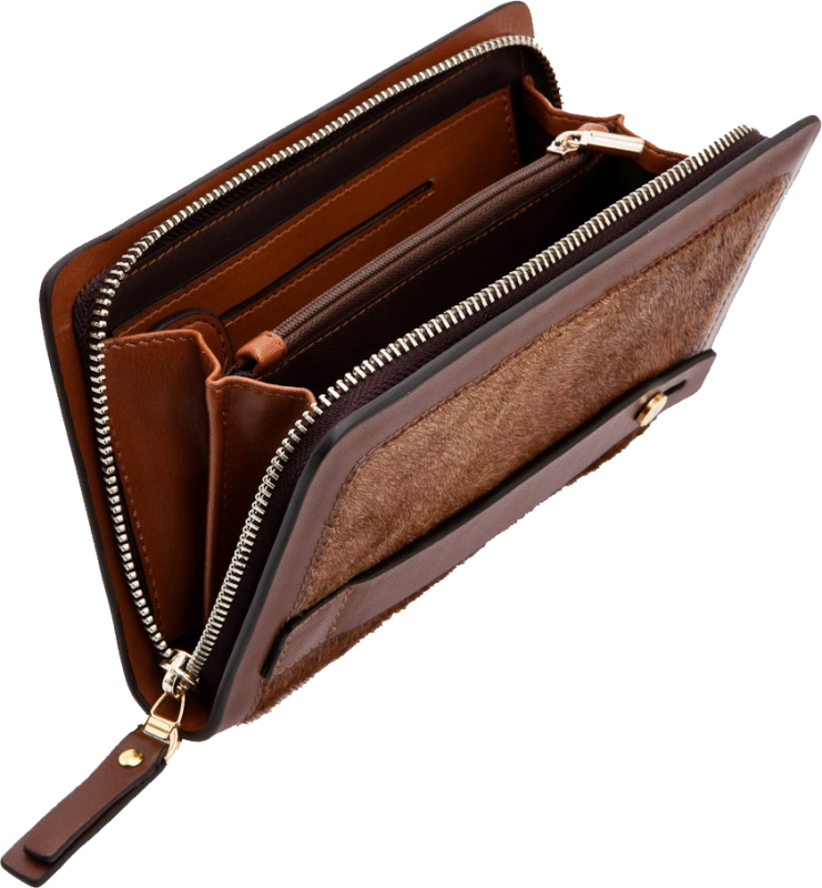 Кошелек на прозрачном фоне