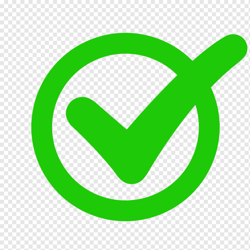 Кружок с галочкой