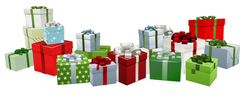 Подарок коробка без фона