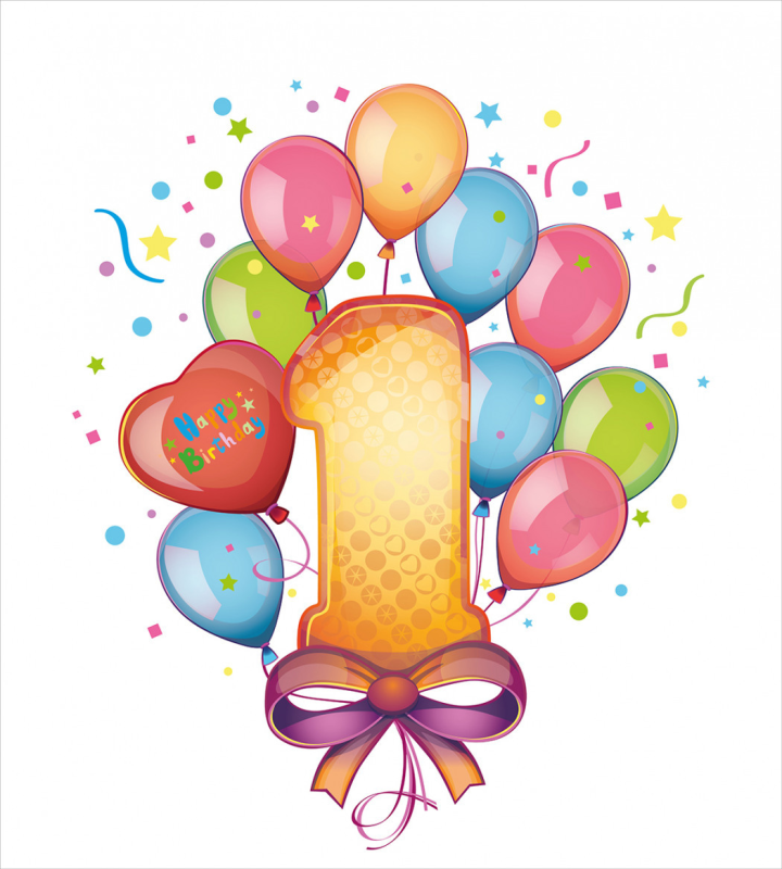 Праздничный фон день рождения