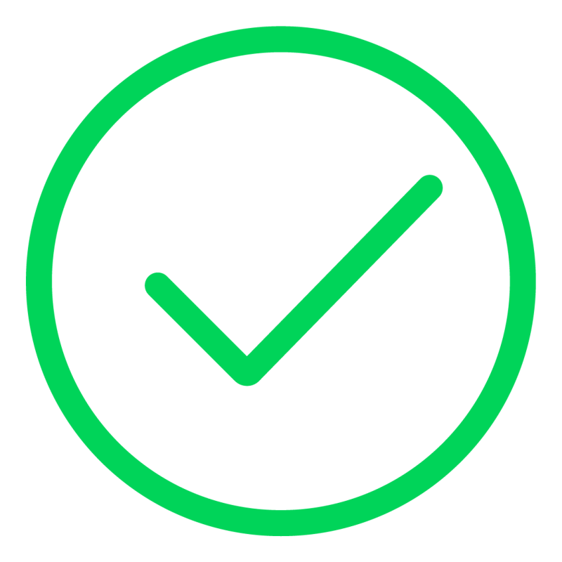 Иконка успешно