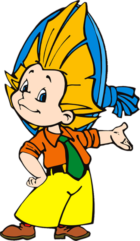 Сказочные персонажи Незнайка на Луне