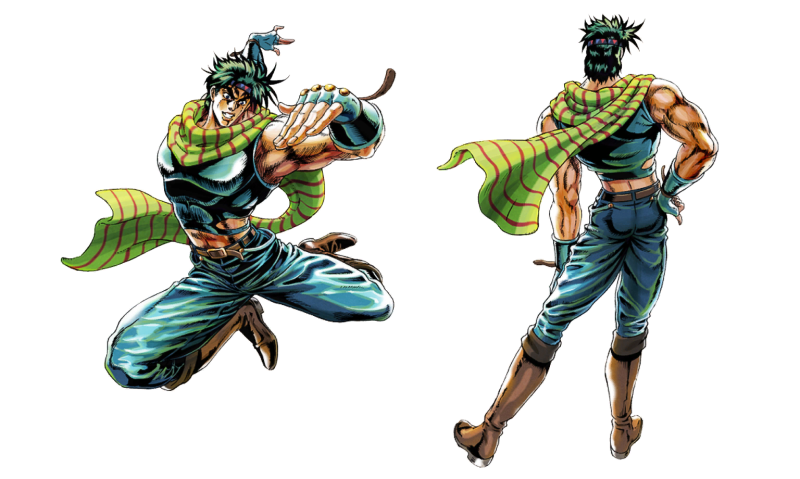 Джозеф Джостар в полный рост