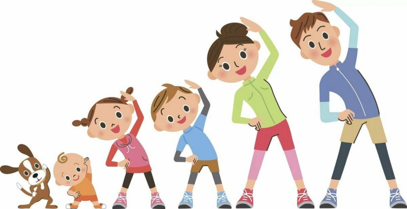 Физкультура для детей мультяшные