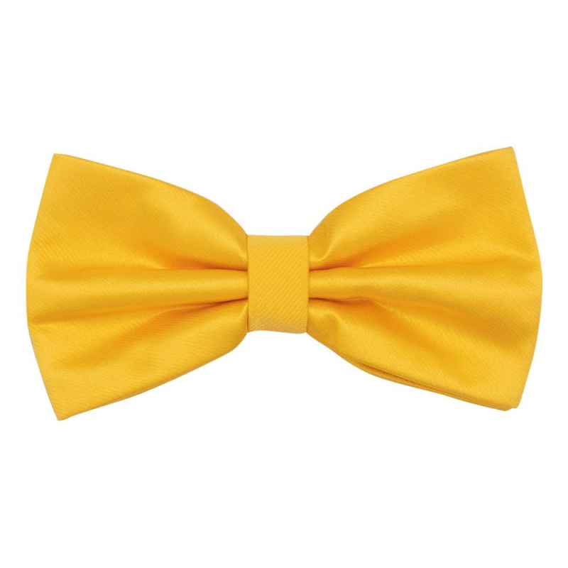 Желтый галстук бабочка