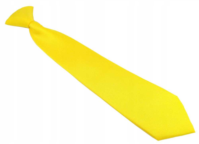 Галстук желтый