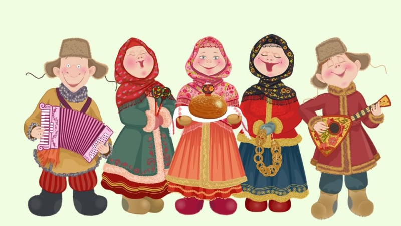 Русский фольклор иллюстрации
