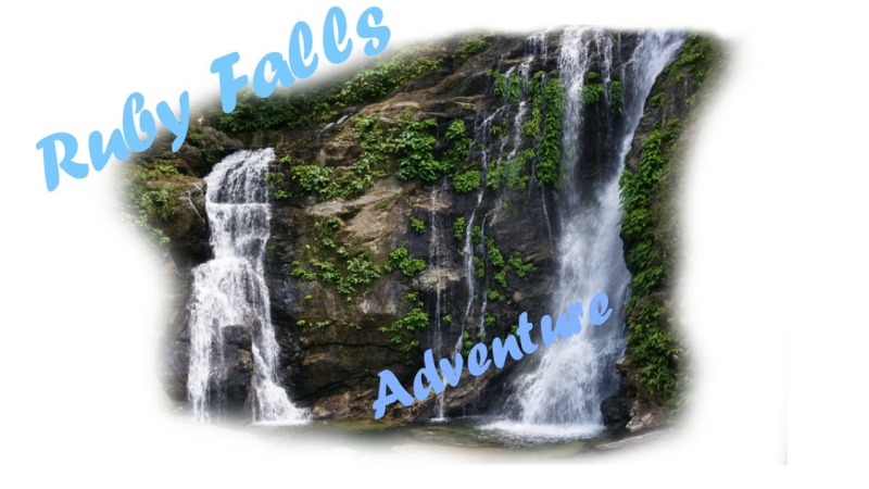 Водопад иллюстрация