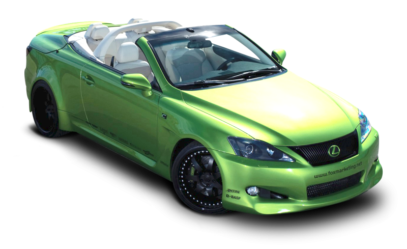 Зеленый автомобиль